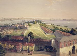 Panorama av Konstantinopel, plate 22 fra 